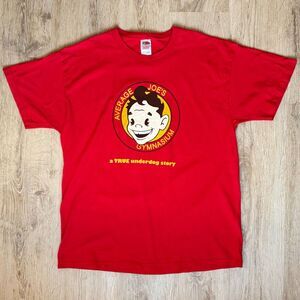 Fruit Of The Loom Average Joe's Gymnasium Red XL Dodgeball Movie Promo Tee